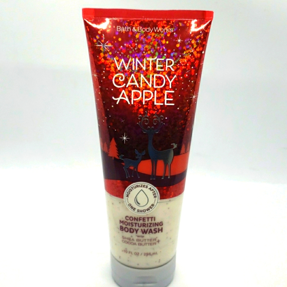 Bath & Body Works Winter Candy Apple Moisturizing Confetti Body Wash